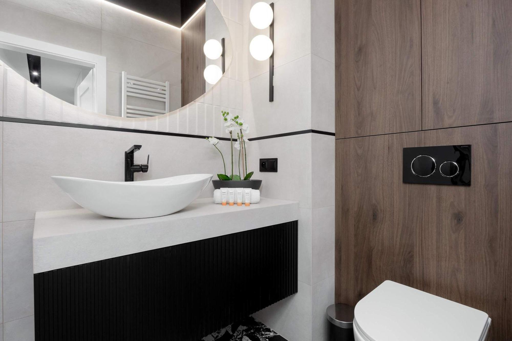 Apartment Sarmacka Wilanow With Parking, Sauna & Gym By Noclegi Renters Warszawa Exteriör bild