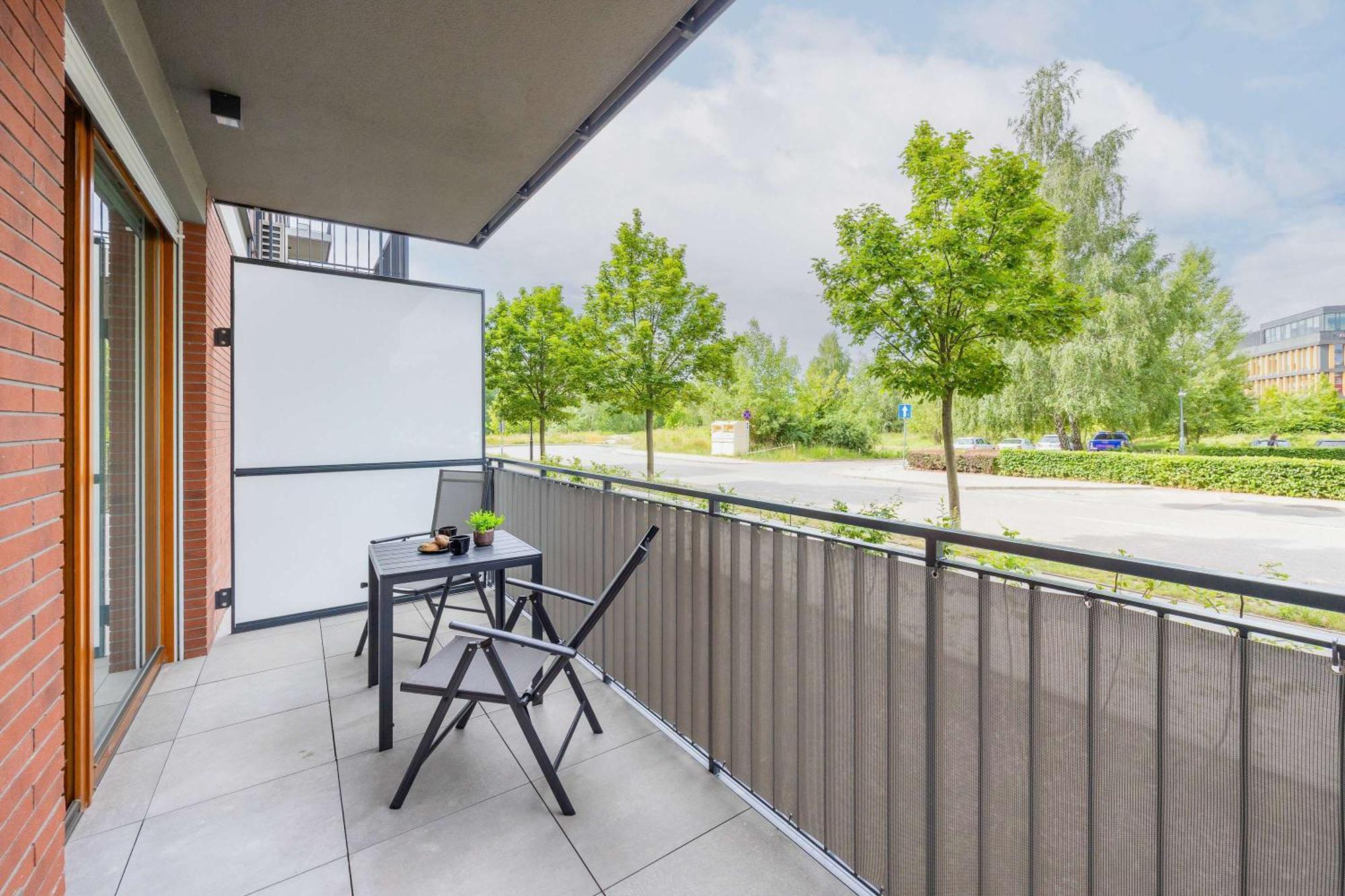 Apartment Sarmacka Wilanow With Parking, Sauna & Gym By Noclegi Renters Warszawa Exteriör bild